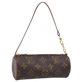 LOUIS VUITTON Monedero Papillon Monograma LV Auth 170864 Monograma