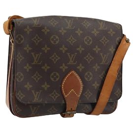 LOUIS VUITTON Borsa a Spalla Monogram Cartouchiere GM M51252 LV Auth ka2586 Monogramma