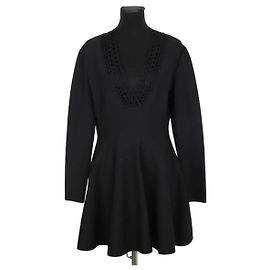 Alaïa Vestido negro Negro