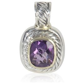 Pingente Albion de Ametista em Ouro Amarelo e Prata Esterlina de David Yurman Outro