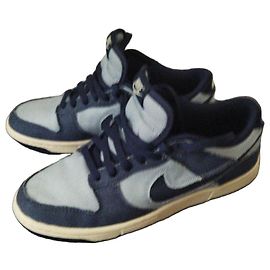 Autre Marque Nike Dunk low total jeans Bleu Marine