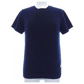 Kaschmir-Strickwaren Hermès 3E2603D1 Größe 36 Blau Marineblau