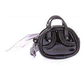 Puma Mini accessoire de sac noir vernis Black