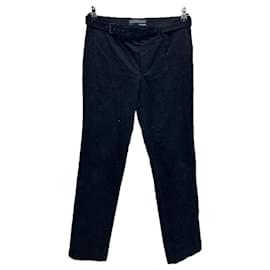 The Kooples Schwarze Samthose Schwarz