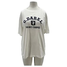 Camiseta blanca de algodón Gerard Darel Blanco