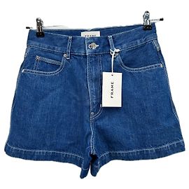 Frame Denim Short in denim Blu