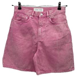 Shorts de jeans rosa Samsoe & Samsoe Rosa