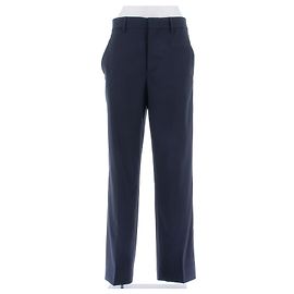 Miu Miu Navy Blue Wool Pants Size 40 Navy blue