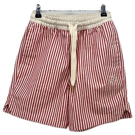 Pantaloncini a righe Puma rosso e bianco XS Rosso