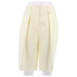 Zimmermann Bermuda jaune en coton Jaune