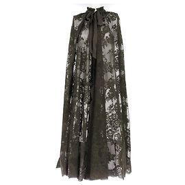 Zimmermann Lange khakifarbene Spitze Cape Khaki