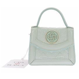 Casablanca Mini sac vert "Jeanine" en cuir Green