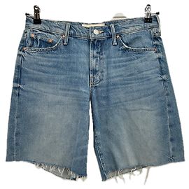 Short de mezclilla azul Mother Talla 27 Azul