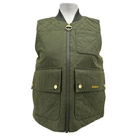 Barbour Chaleco sin mangas caqui Caqui