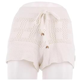 Zimmermann Short branco em algodão Branco