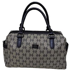 Sac Boston Monogram Balenciaga Marron Noir