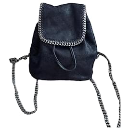 Stella Mc Cartney Stella McCartney Falabella Mini Backpack Black