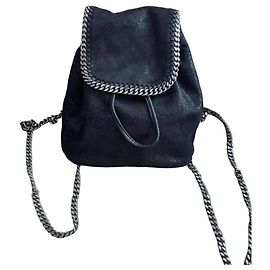 Stella Mc Cartney Stella McCartney Falabella Mini-Rucksack Schwarz