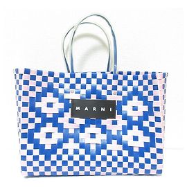 Bolsa Marni Market Basket Rosa