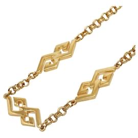 Colar Logo Givenchy Dourado Metálico