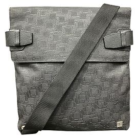 Alfred Dunhill Dunhill PVC Shoulder Bag Black