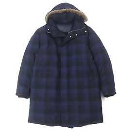 Paul Smith LONDON Down Wool Down Jacket Blue Navy blue
