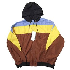 Giacca a vento in nylon color block Marni Multicolore