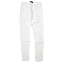 Autre Marque Calça jeans skinny com tornozelo D-ID FLORENCE Branco