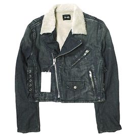 Autre Marque D-ID BIKER JACKET Denim Jacket Blue Other