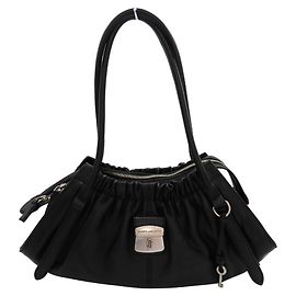 MARC JACOBS A bolsa de couro Christina 2 em 1 Preto