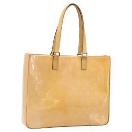 LOUIS VUITTON Sac Tote Columbus Monogram Vernis Rose M91032 LV Auth 170832 Autre