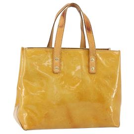 LOUIS VUITTON Handtasche Monogram Vernis Reade PM Beige M91334 LV Auth 172109 Beige