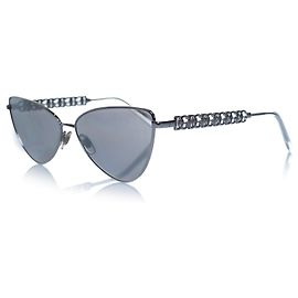 Dolce & Gabbana, gafas de sol de ojo de gato Plata