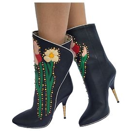 Botines Gucci originales y hermosos nuevos talla 37 Multicolor
