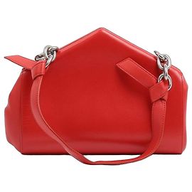 Borsa Bottega Veneta Box in pelle di vitello rossa Rosso