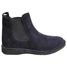 Autre Marque Bottines Alexander Trend en daim noir Noir