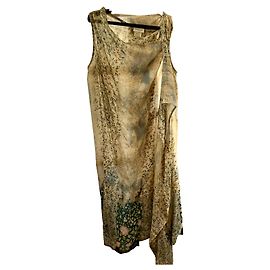Abito vintage Dries Van Noten D'oro Giallo
