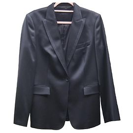 Giacca Smoking Hugo Boss Nera Donna 44 FR Nero