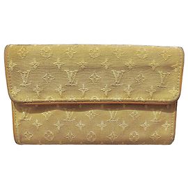Cartera Louis Vuitton Monogram Amarillo Amarillo
