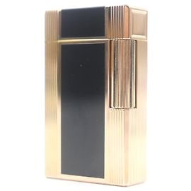 Autre Marque Dupont Line 1 Long Lighter Black