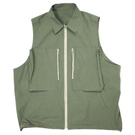 Autre Marque GILET ZIP FLOAT POCKETS PHINGERIN en polyester Vert Vert olive