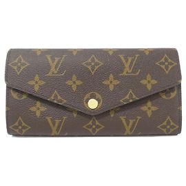 Portafoglio Sarah Monogram Louis Vuitton Marrone