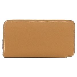 Hermes Hermès LIBRIS Silk in Classic Wallet Brown