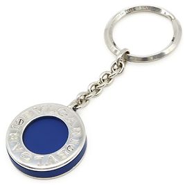 Bulgari Portachiavi BVLGARI Argento Blu Blu