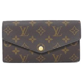 Portafoglio Sarah Monogram Louis Vuitton Marrone
