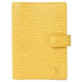 Agenda PM Organizer Epi Louis Vuitton Gelb