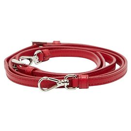 Prada Schultergurt, rotes Leder, Damen, PRADA Rot