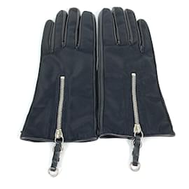 PRADA Zip gloves Black Black