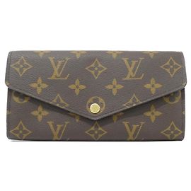 Portafoglio Sarah Monogram Louis Vuitton Marrone