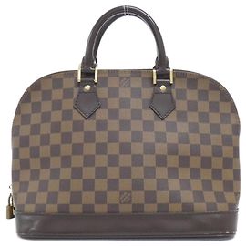 Borsa Alma PM Damier Louis Vuitton Marrone